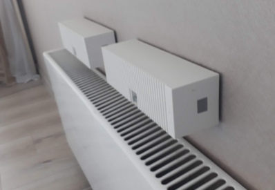 Приточный клапан для окон на ул.  Сурикова, 12А