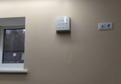 Приточный клапан для окон на ул. Пушкина, 11