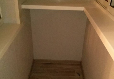 Внутренняя отделка балкона деревом