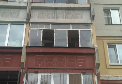 Остекление лоджии 3.4 метра 5-ти камерным профилем