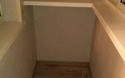 Отделка балкона ПВХ - Дьяконова 24а