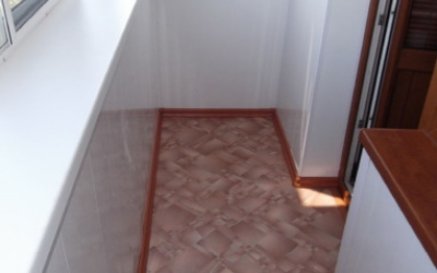 Балкон панелями- Дьяконова 8