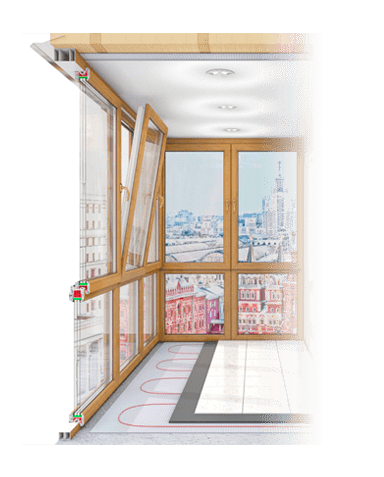 Замена холодного остекления балконов и лоджий